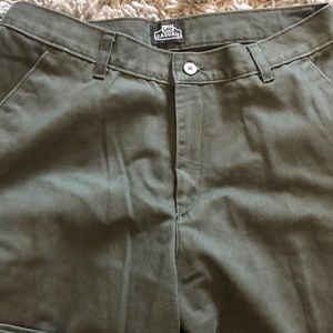 Lee Olive Green Cargo Pants